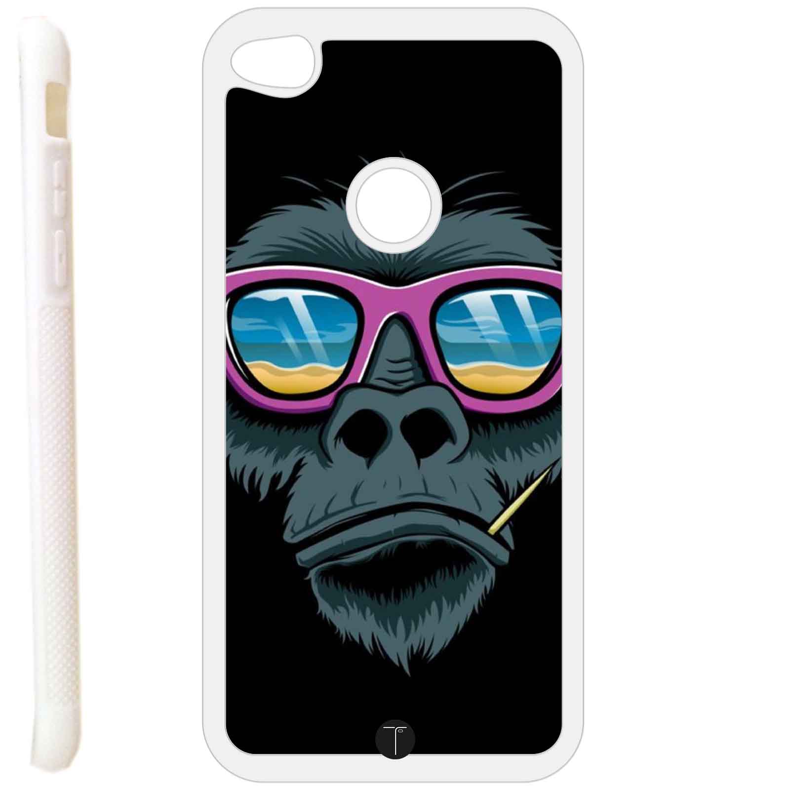 Custodia cover TPU GEL per Huawei P8 Lite 2017 -SB bianca Design _1116_1134 - Foto 14 di 19
