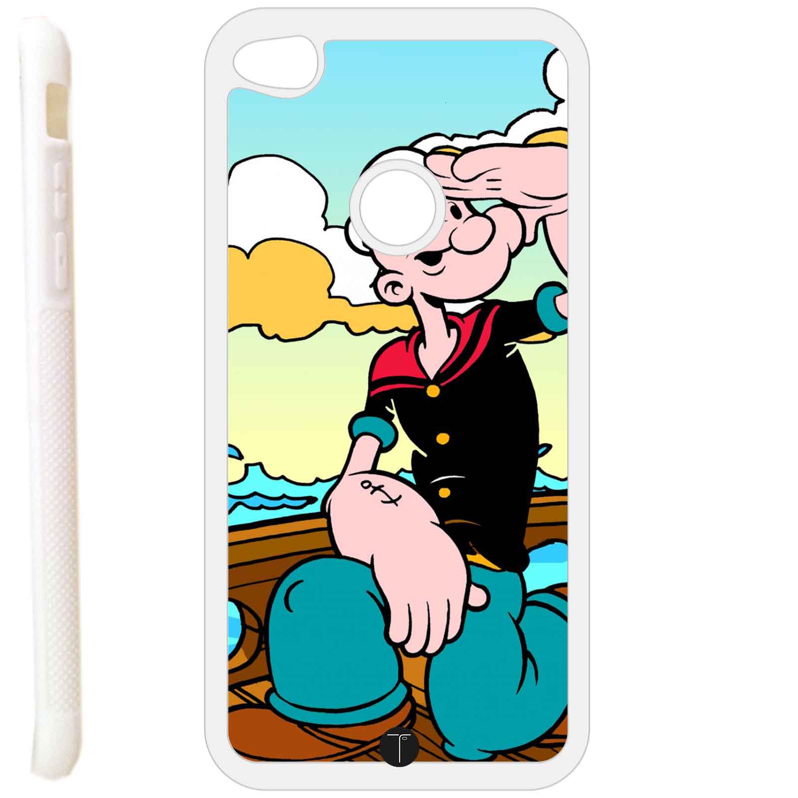 Custodia cover TPU GEL per Huawei P8 Lite 2017 -SB bianca Design _295_319 - Foto 2 di 19