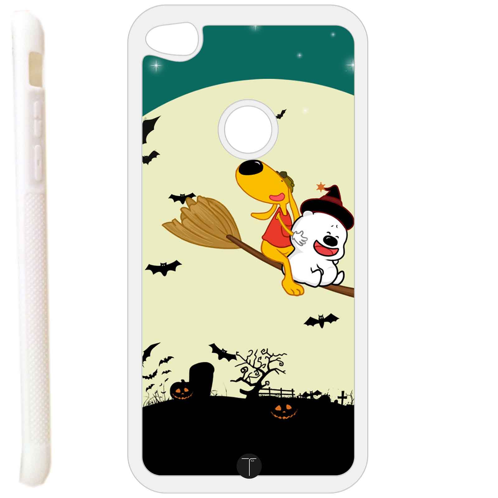 Custodia cover TPU GEL per Huawei P8 Lite 2017 -SB bianca Design _295_319 - Foto 3 di 19