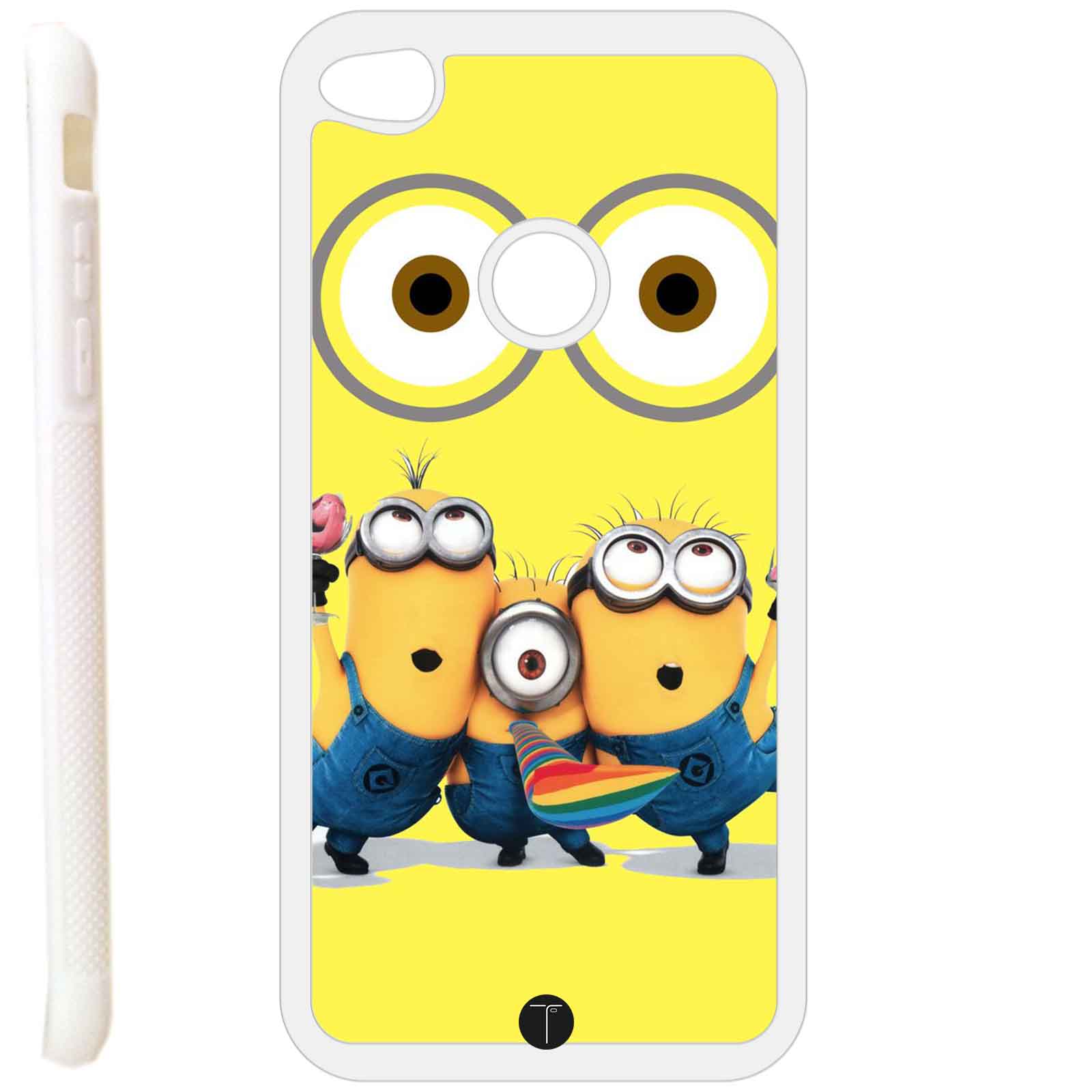 Custodia cover TPU GEL per Huawei P8 Lite 2017 -SB bianca Design _55_72 - Foto 11 di 19