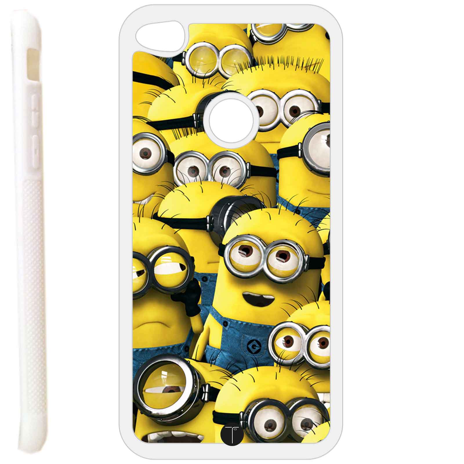 Custodia cover TPU GEL per Huawei P8 Lite 2017 -SB bianca Design _55_72 - Foto 15 di 19