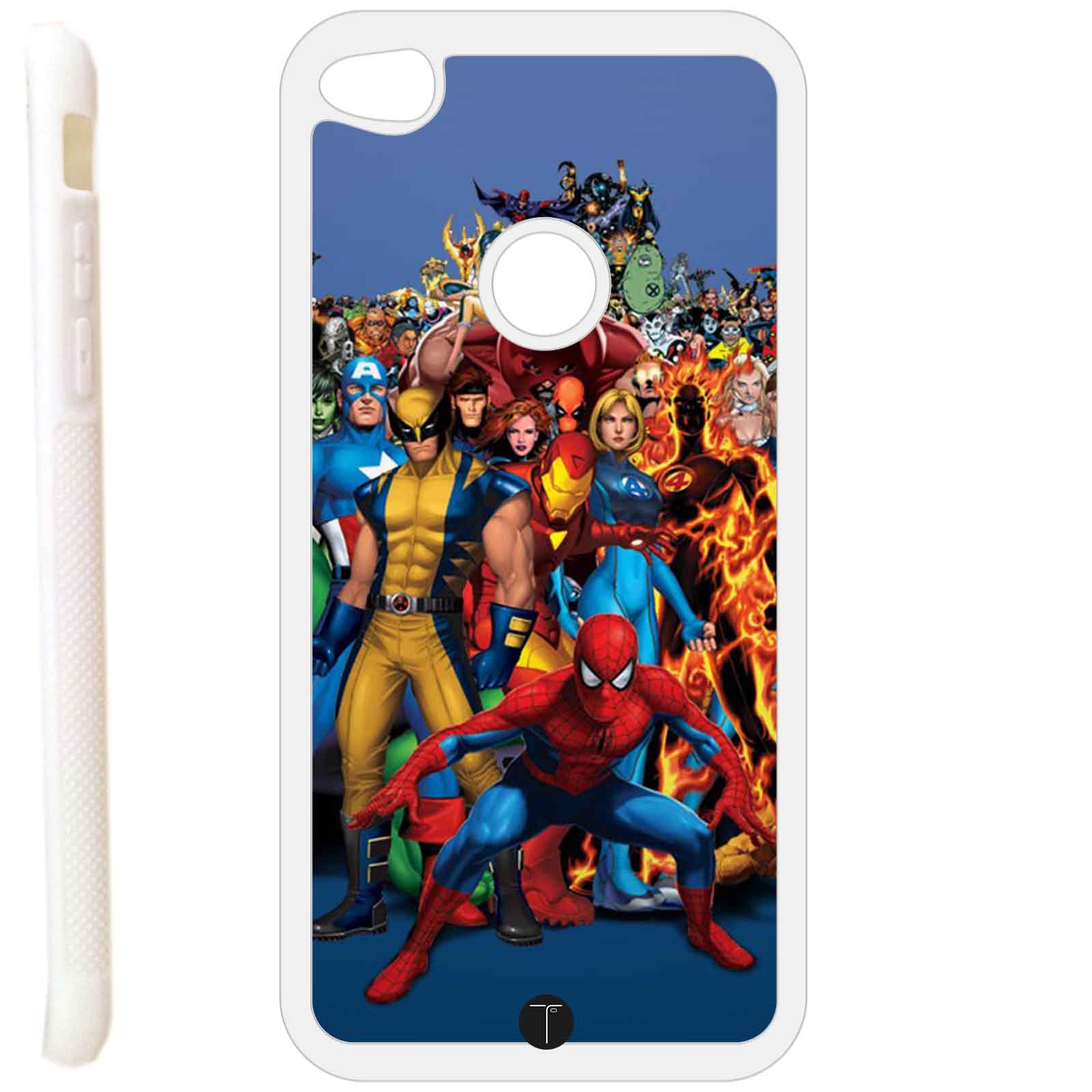 Custodia cover TPU GEL per Huawei P8 Lite 2017 -SB bianca Design _55_72 - Foto 18 di 19