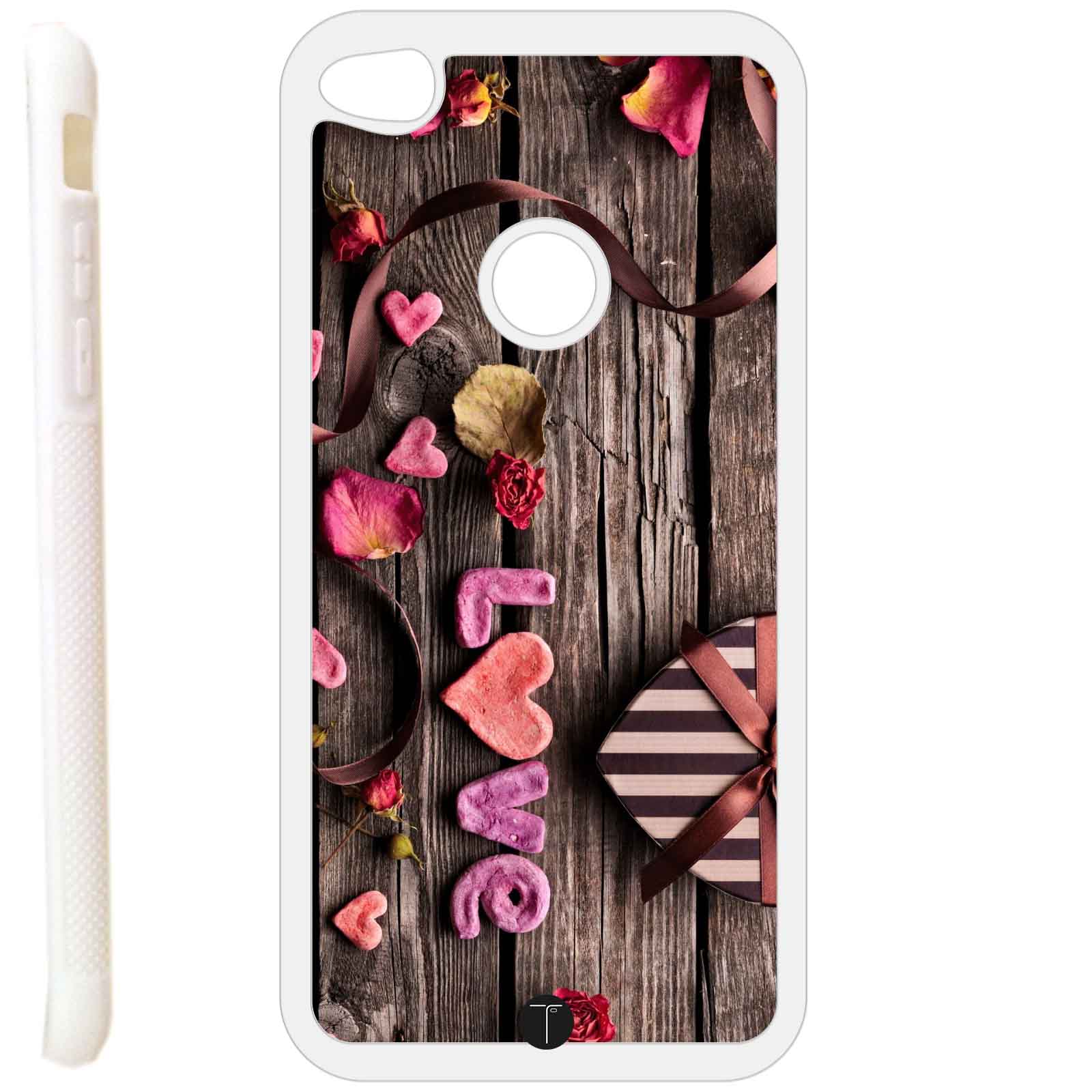 Custodia cover TPU GEL per Huawei P8 Lite 2017 -SB bianca Design _719_736 - Foto 8 di 19