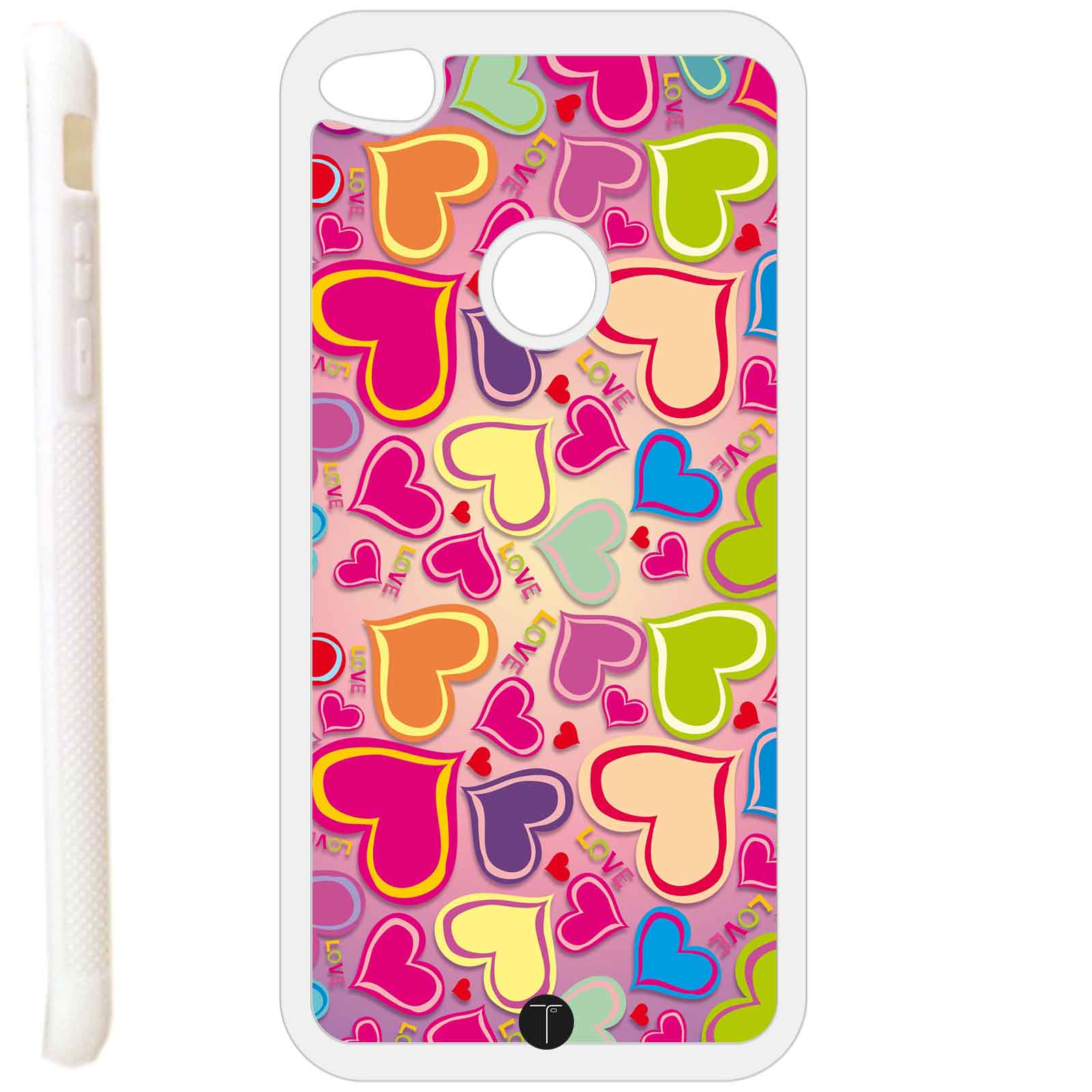Custodia cover TPU GEL per Huawei P8 Lite 2017 -SB bianca Design _719_736 - Foto 11 di 19
