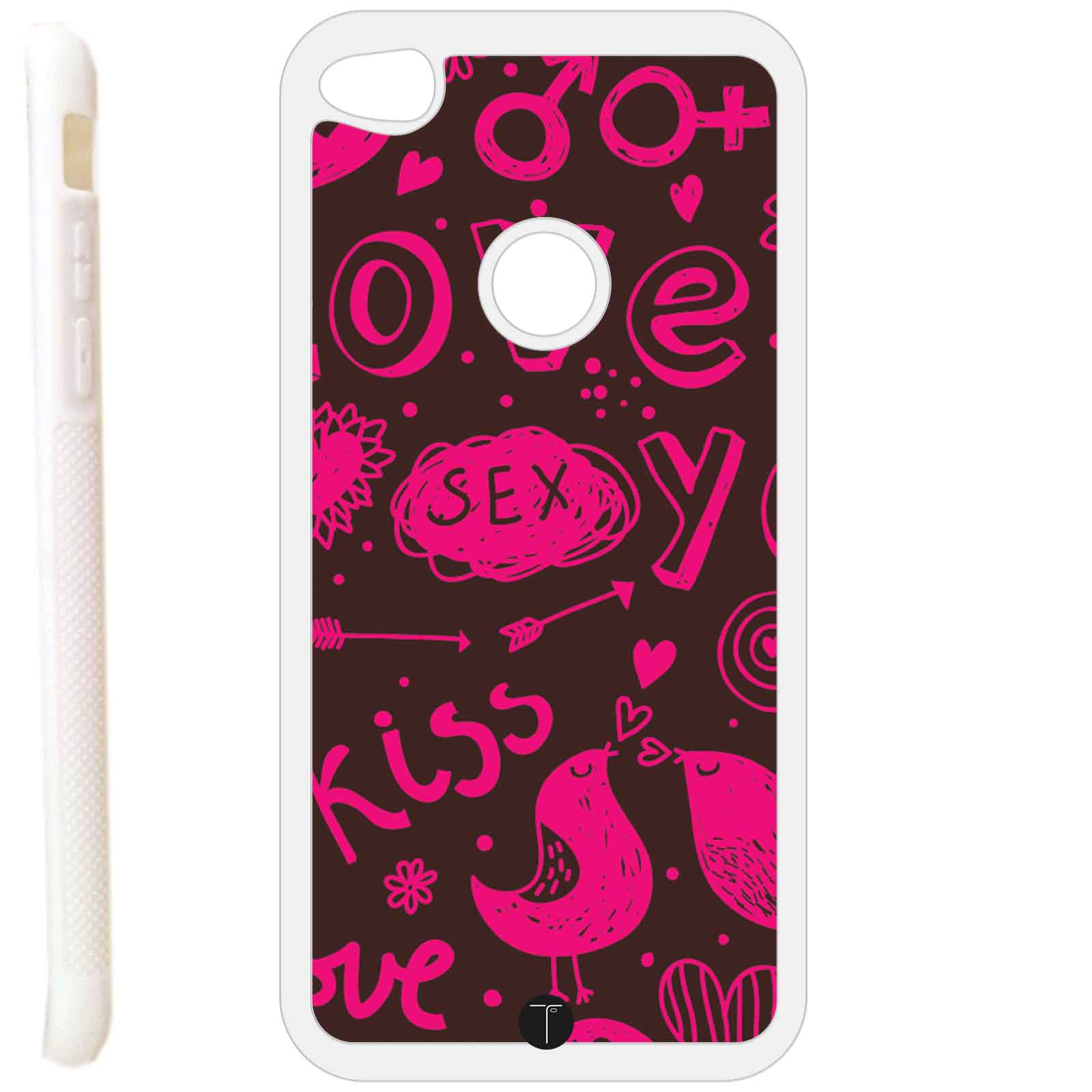 Custodia cover TPU GEL per Huawei P8 Lite 2017 -SB bianca Design _719_736 - Foto 13 di 19