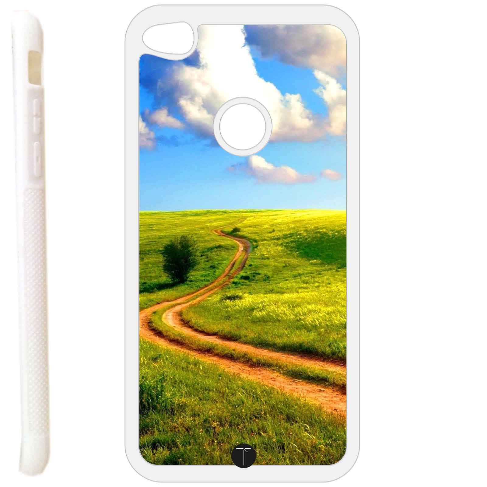 Custodia cover TPU GEL per Huawei P8 Lite 2017 -SB bianca Design _737_754 - Foto 10 di 19