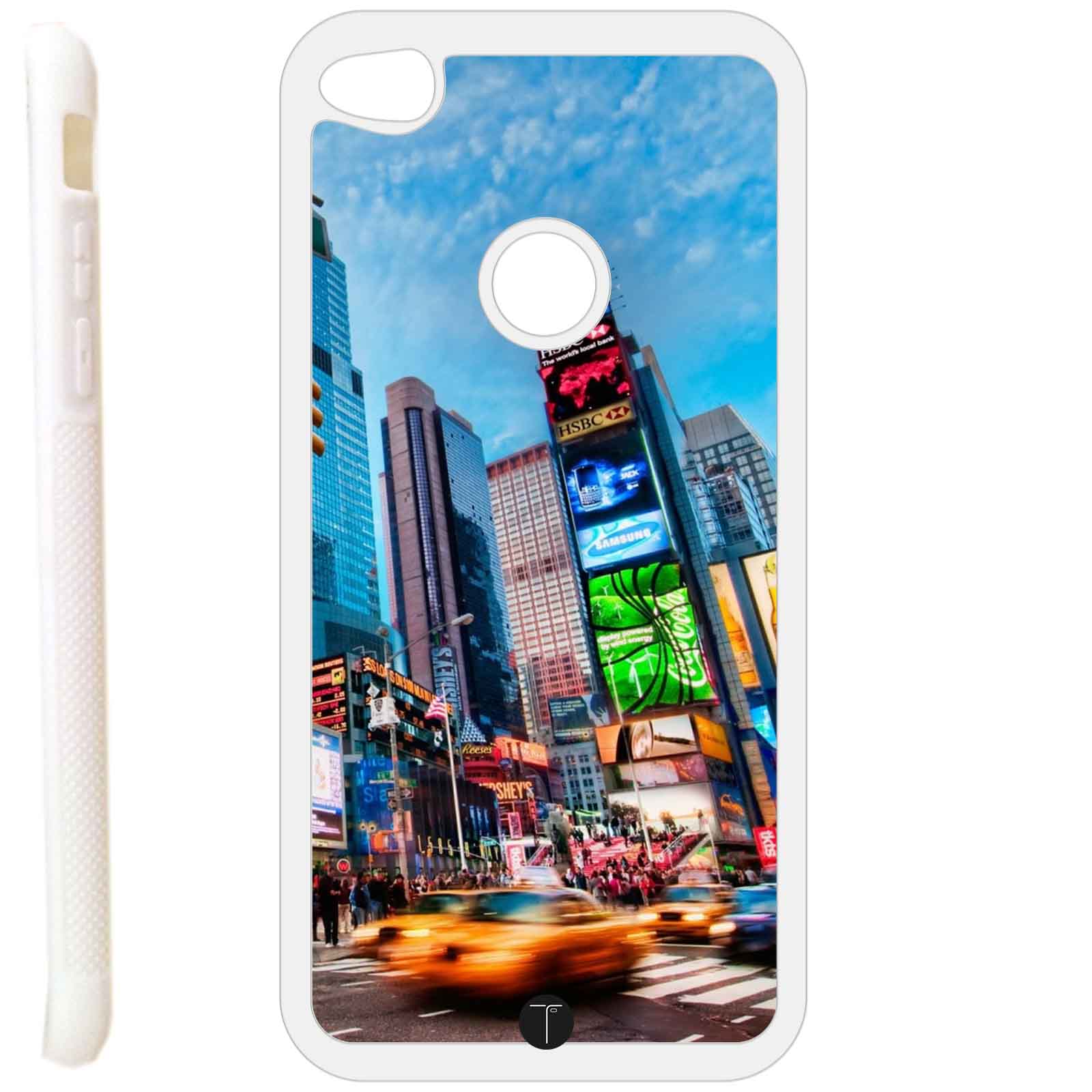 Custodia cover TPU GEL per Huawei P8 Lite 2017 -SB bianca Design _737_754 - Foto 12 di 19