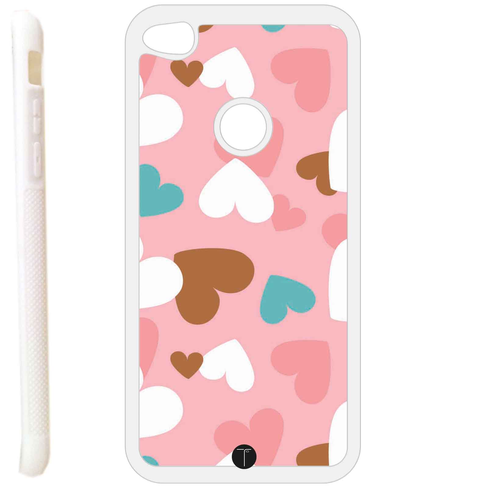 Custodia cover TPU GEL per Huawei P8 Lite 2017 -SB bianca Design _737_754 - Foto 19 di 19