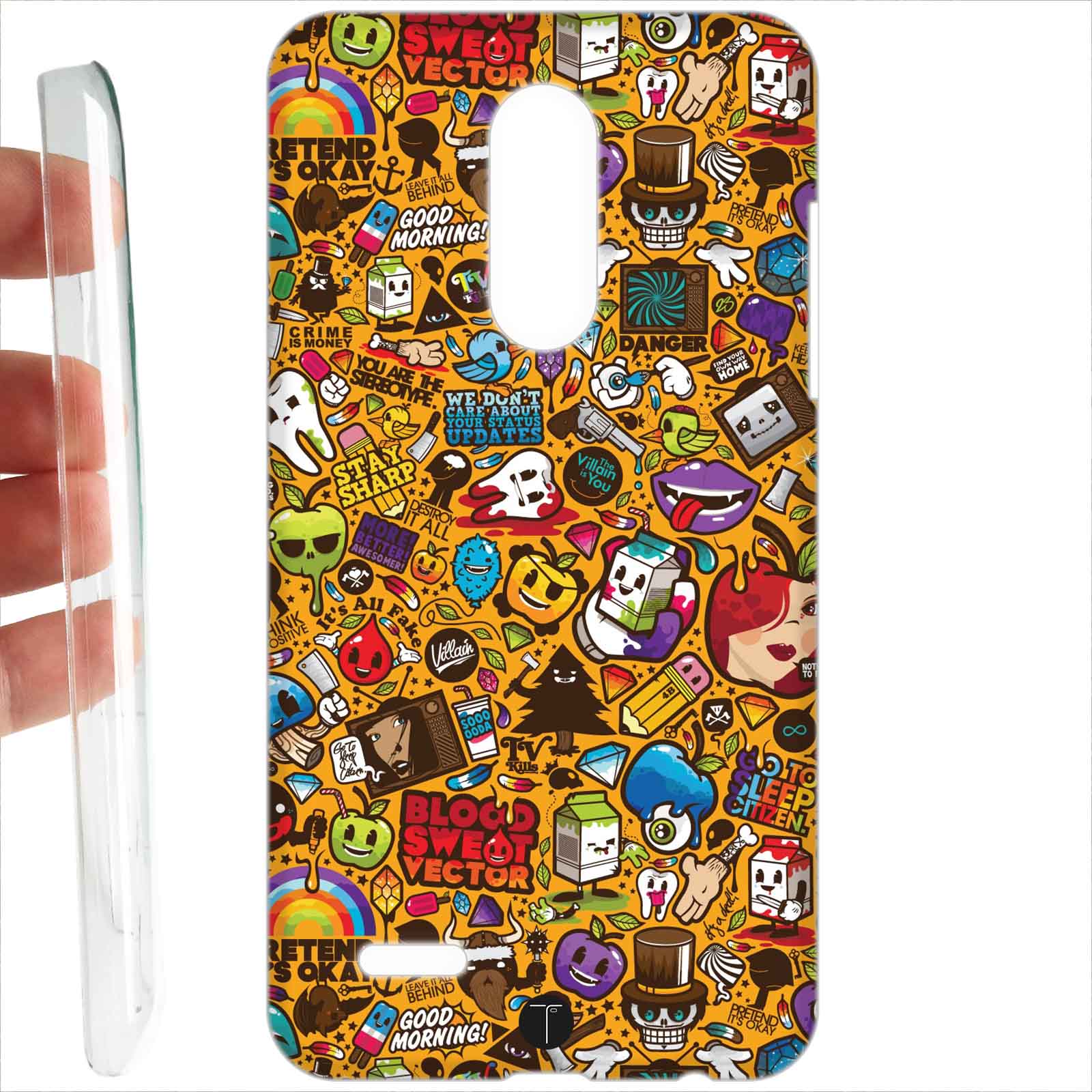 Custodia cover RIGIDA per LG K10 2018 - Design _37_54 - Foto 4 di 19