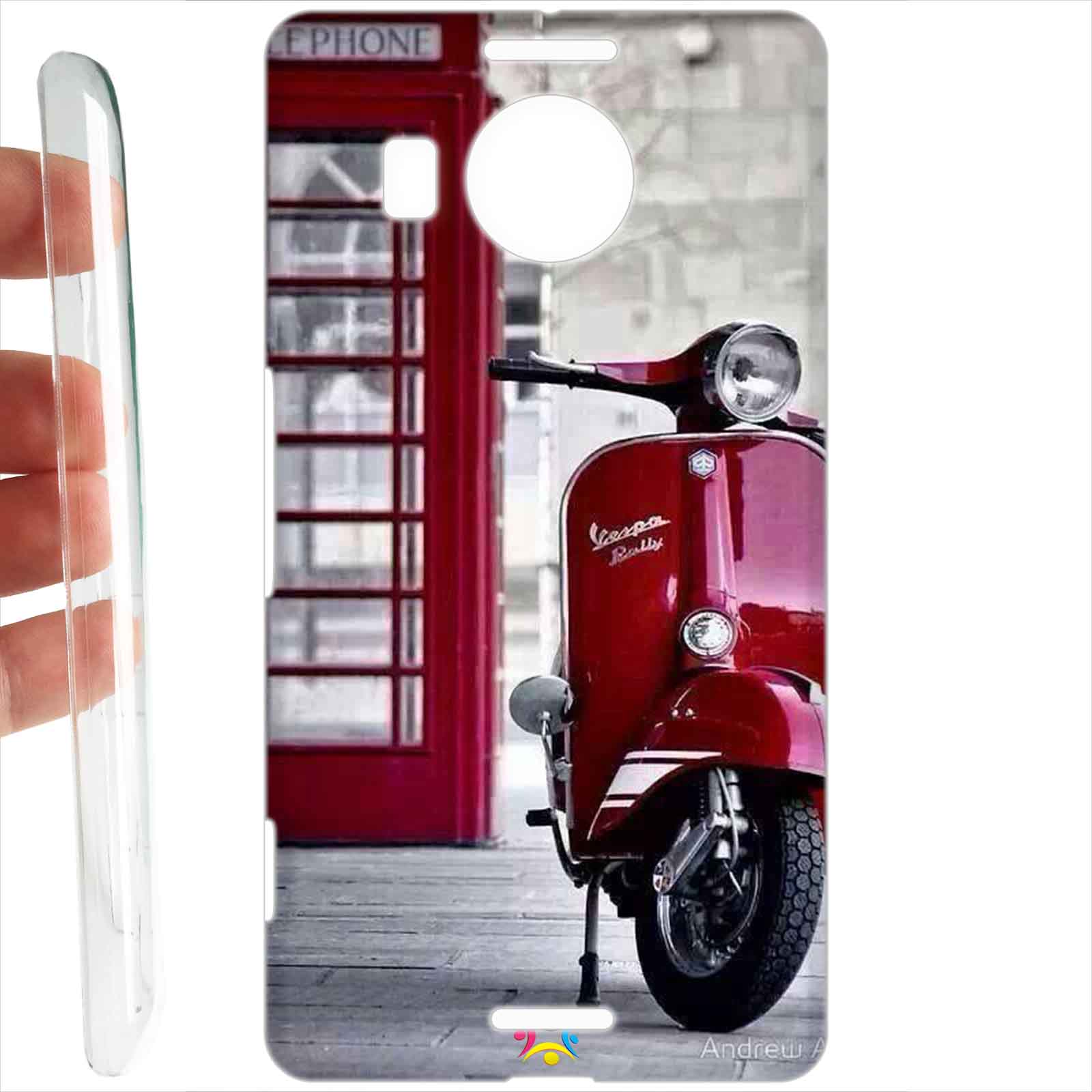 Custodia cover foderino RIGIDA per Nokia Microsoft - modelli 1 - Design _FA25 - Foto 3 di 7