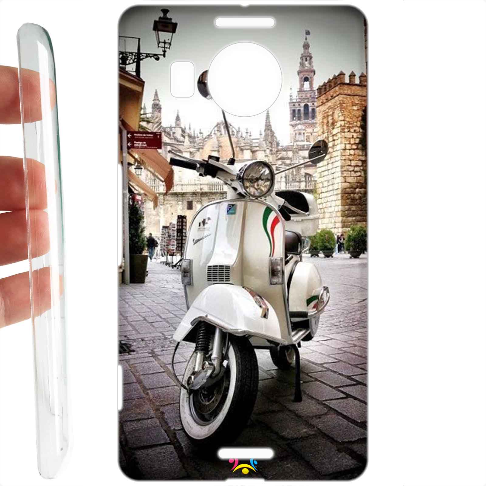Custodia cover foderino RIGIDA per Nokia Microsoft - modelli 1 - Design _FA25 - Foto 4 di 7