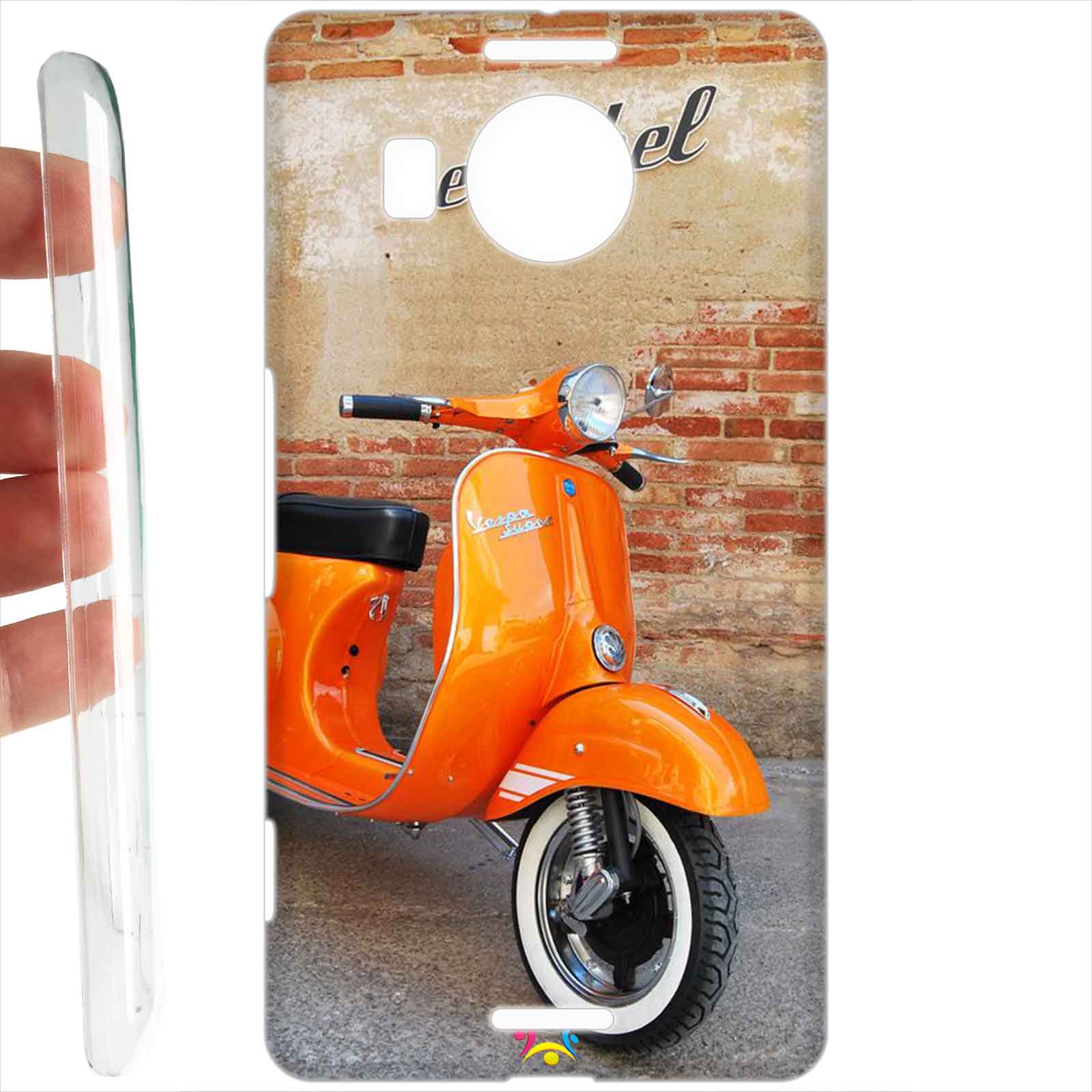 Custodia cover foderino RIGIDA per Nokia Microsoft - modelli 1 - Design _FA25 - Foto 5 di 7